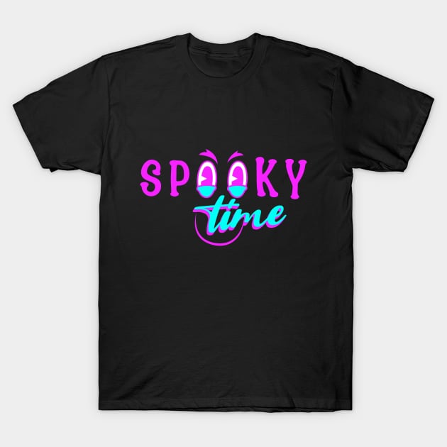 Spooky time smile T-Shirt by Kicosh